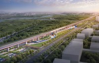 Zhengxi high-speed railway park